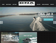 Tablet Screenshot of dnaboats.co.nz